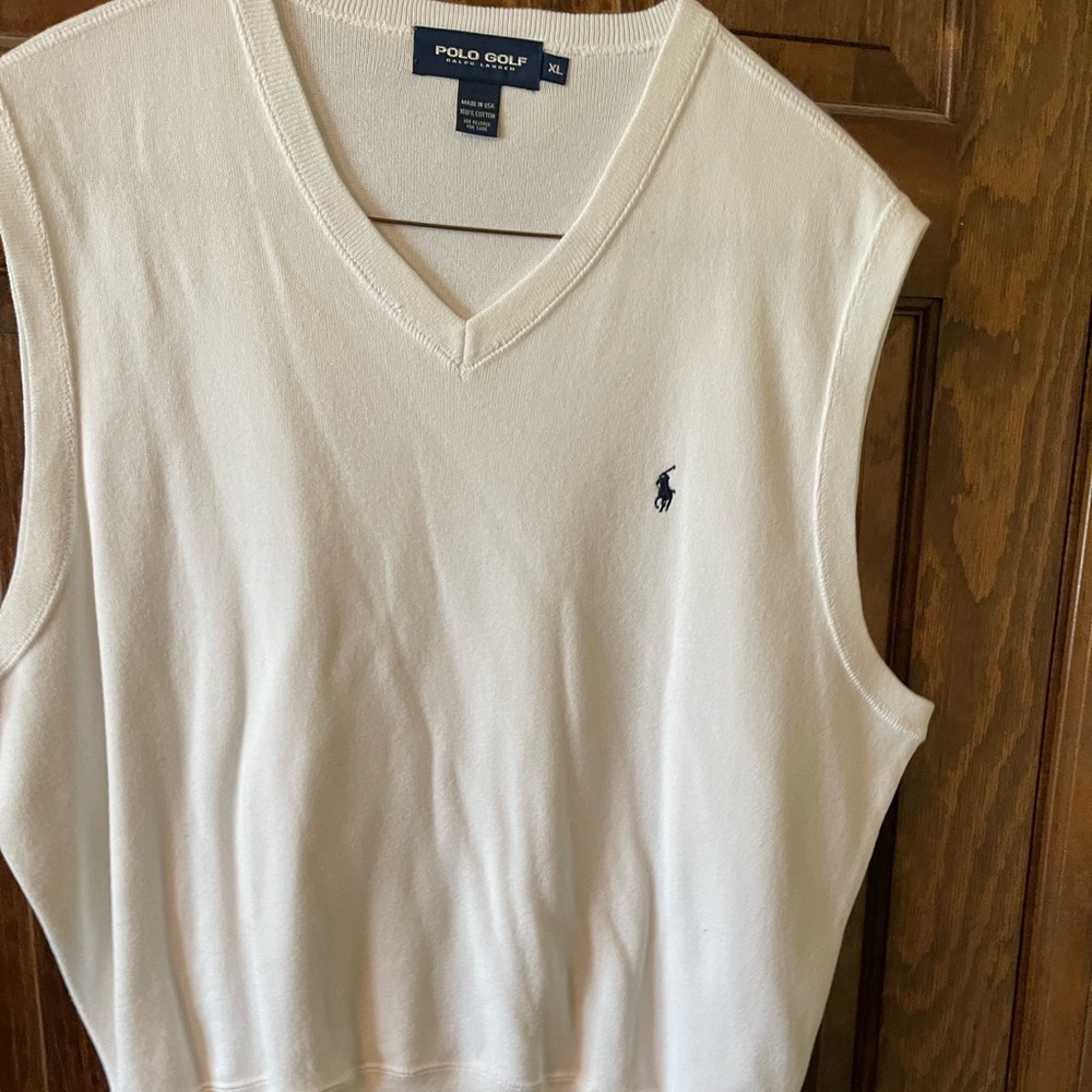 Polo sweater vest